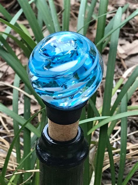 etsy wine stopper|wine bottle stoppers decorative glass.